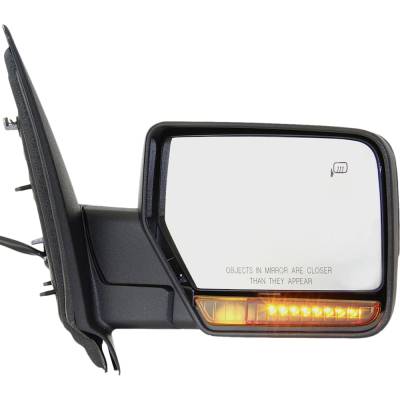 Rareelectrical - New Right Mirror Compatible With Ford Expedition El Expedition Expedition Max 5.4L 2007 2011 By Part - Image 1