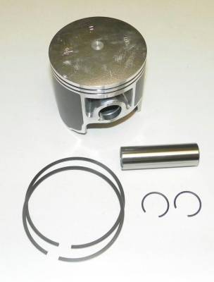 Rareelectrical - New Platinum Piston Kit Compatible With Std. 81Mm Yamaha 1995-1996 1998 Wave Venture 700Cc - Image 3