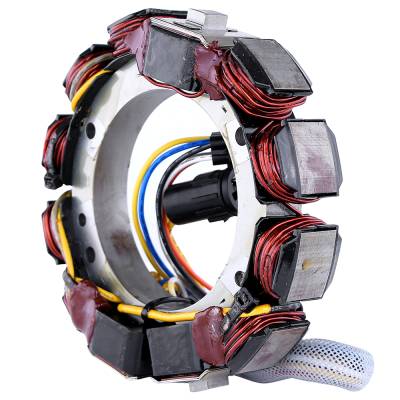 Rareelectrical - New Stator Compatible With Johnson Evinrude 150Hp-175Hp 91-2006 35Amp 584109 584981 173-4981 - Image 1