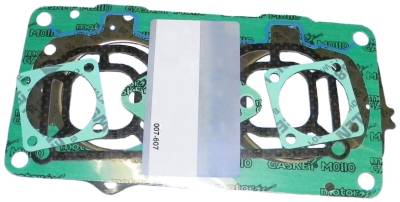 Rareelectrical - New Jet Ski Top End Gasket Kit Compatible With 90 91 92 Lx 1990 1991 1992 1993 Super Jet 650Cc - Image 2