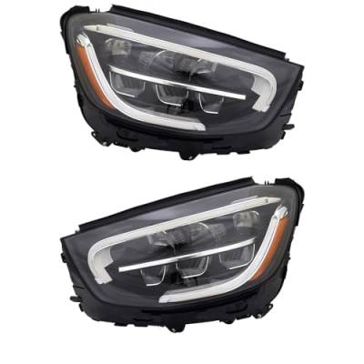 Rareelectrical - New Pair Of Headlights Compatible With Mercedes-Benz Glc300e 4Matic Sport Utility 4-Door 2.0L 2021 - Image 5