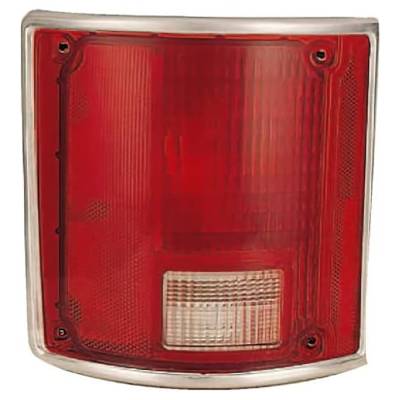 Rareelectrical - Newhalogen Tail Light  Left Lens Compatible With Chevrolet C10 Scottsdale Standard Cab Pickup 2 Door - Image 5