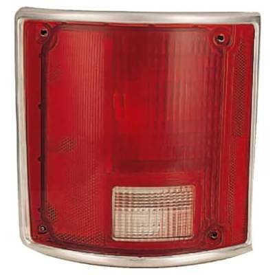 Rareelectrical - New  Halogen Tail Light Left Lens Compatible With Chevrolet Blazer Custom Deluxe Sport Utility 2 - Image 4