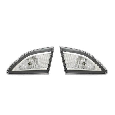Rareelectrical - New Pair Of Inner Tail Lights Compatible With Mazda Sedan 2010-11 Ma2882108 Bbm4-51-3F0g Ma2883108 - Image 1