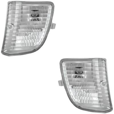 Rareelectrical - New Pair Of Daytime Running Lights Compatible With Toyota Rav4 2.0L 2001 2002 2003 By Part Numbers - Image 2