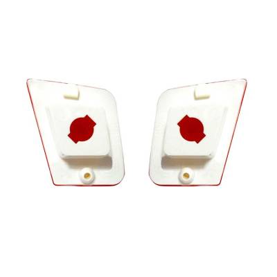 Rareelectrical - New Pair Of Side Marker Lights Compatible With Jeep Liberty 2005-2007 55156882Ab 55156883Ab - Image 3