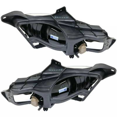 Rareelectrical - New Pair Of Fog Lights Compatible With Hyundai Elantra Gls Se Sedan 2007-2010 By Part Numbers - Image 3