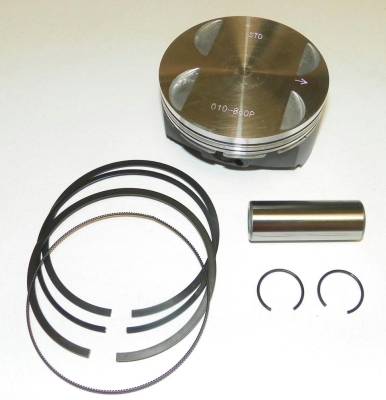 Rareelectrical - New 155 Hp Platinum Piston Kit Compatible With Std 99.96Mm Sea-Doo 06-07 Gti 03-07 Gtx 4Tec Wake - Image 1
