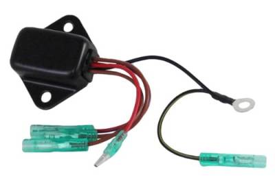 Rareelectrical - New Rectifier Regulator Compatible With 1988 1989 Kawasaki Jf650 X2 210663703 Sh527a12 21066-3703 - Image 3