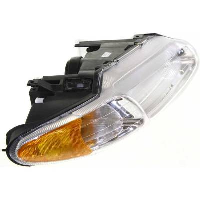 Rareelectrical - New Right Headlights Compatible With Chrysler Sebring 2.4L 2.5L 1996 1997 1998 1999 2000 By Part - Image 3
