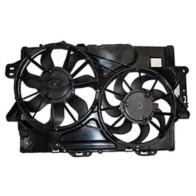 Rareelectrical - New Cooling Fan Compatible With Chevrolet Equinox 3.0L 2010-2012 By Part Number 19130515 19130516 - Image 1