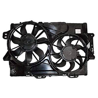 Rareelectrical - New Cooling Fan Compatible With Chevrolet Equinox 3.0L 2010-2012 By Part Number 19130515 19130516 - Image 2