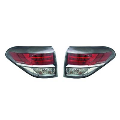 Rareelectrical - New Outer Tail Light Pair Compatible With Lexus Rx350 2015 Lx2805112 81550-0E090 Lx2804112 - Image 3