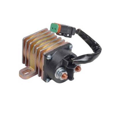 Rareelectrical - New Trombetta 12 Volt 4 Terminal Solenoid Compatible With 100 Amp Continuous Duty 404-1231-032 - Image 1