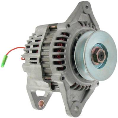 Rareelectrical - New Alternator Compatible With Mustang Equipment Yanmar 4Tne102 4Tne106 Lr160-735 Lr160-735B - Image 1