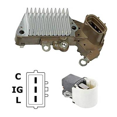 Rareelectrical - New Regulator Kit Fits Suzuki Europe Liana 2008-10 1260002150 3140080G01 In215 - Image 5