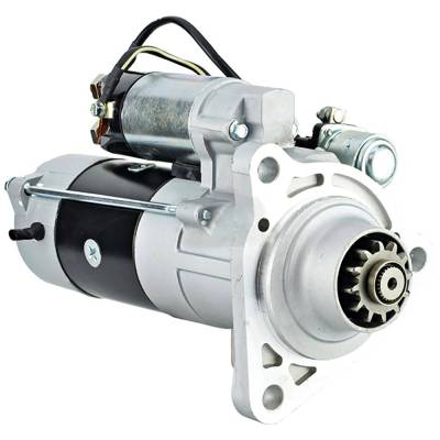 Rareelectrical - New 24 Volt Clockwise Plgr Starter Compatible With Eurocargo Euroclass Eurotech Eurostar By Part - Image 1