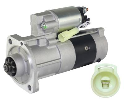 Rareelectrical - New Starter Compatible With Kubota Truck Refrigeration 2007 1G484-63010 1G484-63011 1G484-63012 - Image 3
