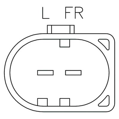 Rareelectrical - New 12V A-Circuit Regulator Compatible With Audi Volkswagen 1999-2018 By Part Numbers Ib238 - Image 5