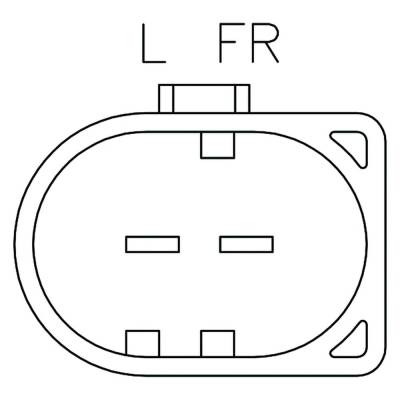 Rareelectrical - New 12V A-Circuit Regulator Compatible With Audi Volkswagen 1999 2000 2014 2018 By Part Numbers - Image 5
