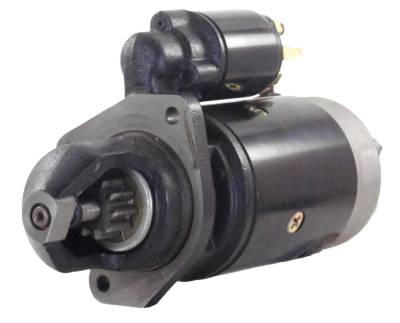 Rareelectrical - New 12V 10T Starter Motor Compatible With John Deere Tractor 6403 6603 210Le 4045 Is0679 Is1063 - Image 1