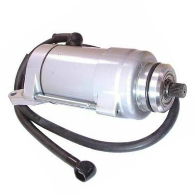 Rareelectrical - New 12T 4 Brush Starter Fits Yamaha Motorcycle Xv700 Virago 1984-87 42X818006000 - Image 1