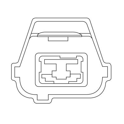 Rareelectrical - New 1 Way Connector Compatible With Chevrolet W3500 Tiltmaster W4500 Tiltmaster L4 4.8L 290Cid 1999 - Image 3