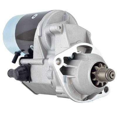 Rareelectrical - New 12V 10 Tooth Starter Fits Case Tractor 1150H 1999-2000 282161A1r 2280008460 - Image 2