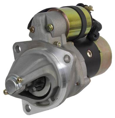Rareelectrical - New Starter Motor Compatible With Isuzu Gen Set 1811003441 1811003431 S25180 S25173 S25173a - Image 1