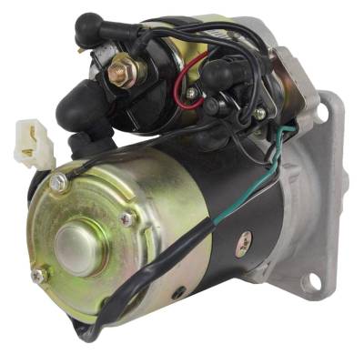 Rareelectrical - New Starter Motor Compatible With Isuzu Gen Set 1811003441 1811003431 S25180 S25173 S25173a - Image 4