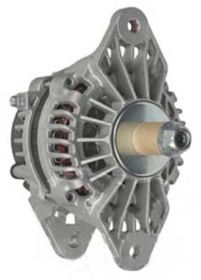 Rareelectrical - New Alternator Compatible With Delco Remy 28Si Type 24V 110A J180 Hinge Long 8600468 8600468 - Image 1