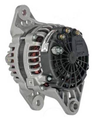 Rareelectrical - New Alternator Compatible With Delco Remy 28Si Type 24V 110A J180 Hinge Long 8600468 8600468 - Image 3