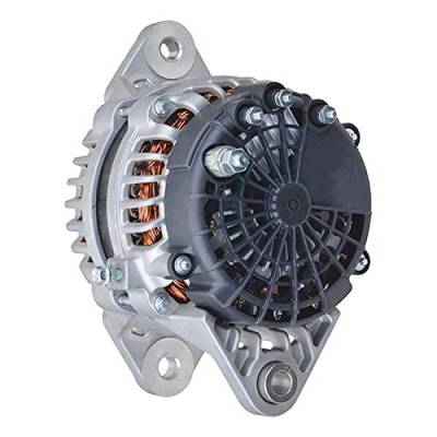 Rareelectrical - New Alternator Compatible With Delco 28Si Type 24V 110Amp Agricultural Industrial J180 8600467 - Image 4