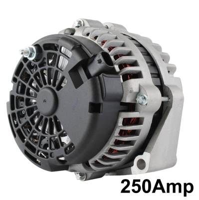 Rareelectrical - New 12V 250 Amp Alternator Fits Chevrolet Silverado 1500 5.3 6.0L 2005 15200268 - Image 4