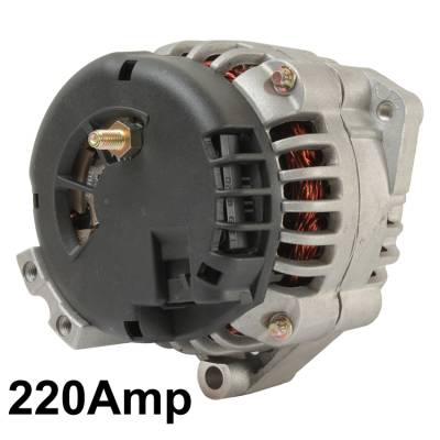 Rareelectrical - New 12V 220 Amp Alternator Fits Chevrolet S10 4.3L 1994 1995 Al8700x 10479881 - Image 4