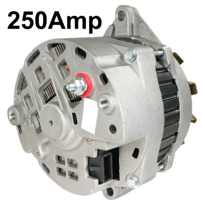 Rareelectrical - New 12V 250 Amp Alternator Fits Chevrolet Caprice 4.3L 1989 1990 321-411 1101454 - Image 3