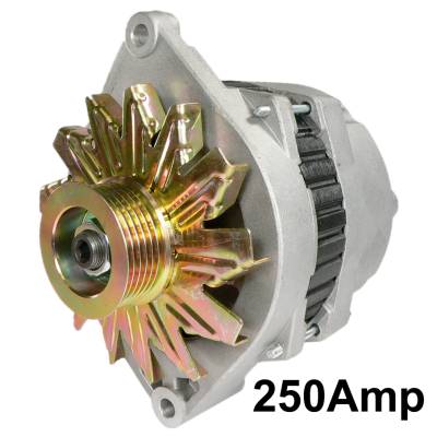 Rareelectrical - New 12V 250 Amp Alternator Fits Chevrolet Caprice 4.3L 1989 1990 321-411 1101454 - Image 2