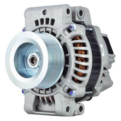 Rareelectrical - New 100A Alternator Fits Mitsubishi Industrial Applications 1743548 A004tr6091 - Image 1
