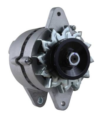 Rareelectrical - New 35A Alternator Compatible With Thomas Skid Steer T173 Kubota V1902b Engine 15621-64011 - Image 1