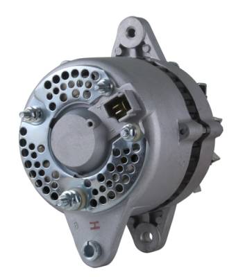 Rareelectrical - New 35A Alternator Compatible With Thomas Skid Steer T173 Kubota V1902b Engine 15621-64011 - Image 3
