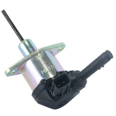 Rareelectrical - New 12V Fuel Shut Off Solenoid Compatible With Kubota Excavator Kx121-3 Kx121-3S 1A021-60013 - Image 1