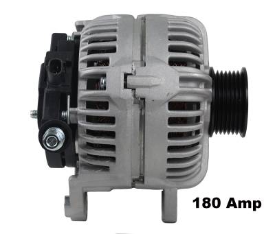 Rareelectrical - New Alternator High Amp 180A Compatible With Dodge Ram 1500 5.7 03-06 0 124 525 006 Al6535x - Image 2