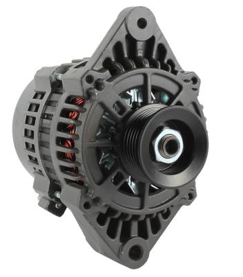 Rareelectrical - New 100A High Amp Alternator Compatible With Crusader Boat 496 2001-2004 19020617 Ra097007a - Image 1