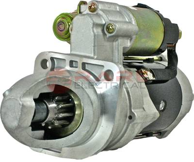 Rareelectrical - New Starter Motor Compatible With Daewoo Doosan Excavator Mega 65-26201-7049A. 65-26201-7049A - Image 2