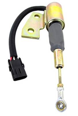 Rareelectrical - New 24 Volt Shut Down Solenoid Compatible With Denso Cummins 4Bt Enigne Syncro Start 3991168 - Image 3