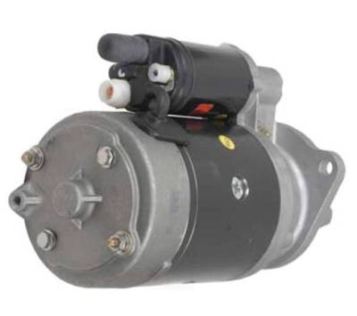 Rareelectrical - New 12V Starter Motor Compatible With Mahindra International Tractor C4005 485Di 7520 26025115A - Image 2