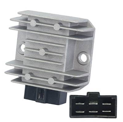 Rareelectrical - New 12V Regulator Compatible With Kawasaki Motorcycle Zx750 1983-1986 Zx550 1984-86 210661038 716770 - Image 1