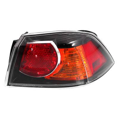 Rareelectrical - New Passengers Halogen Outer Tail Light Compatible With Mitsubishi Lancer Evolution Gsr Mr Ralliart - Image 1