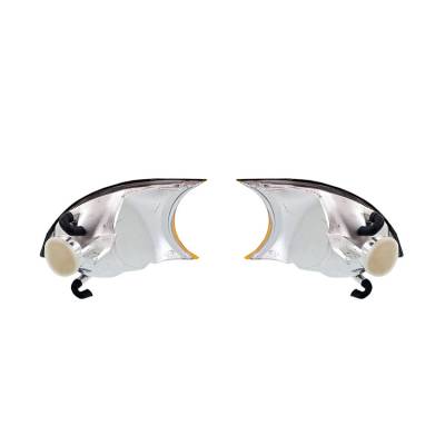 Rareelectrical - New Amber Turn Signal Lights Pair Compatible With Bmw 325Ci 2002-2003 Bm2521115 63136919650 - Image 4