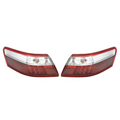 Rareelectrical - New Outer Tail Light Pair Compatible With Toyota Camry Hybrid 2007 2008 2009 By Part Numbers - Image 4